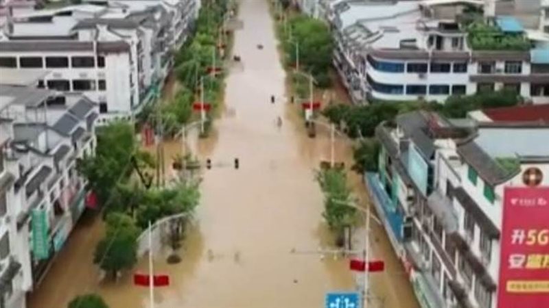 مدينة صينية غرقت