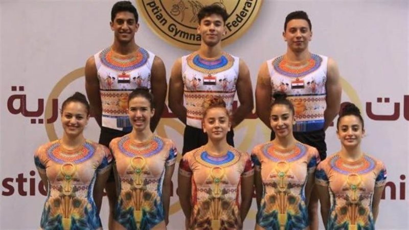 منتخب الجمباز يشارك