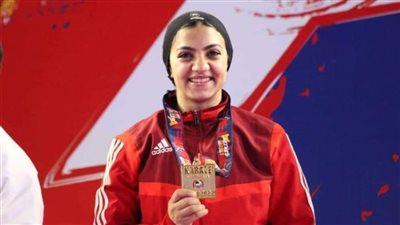 أسماء مجدي تنتزع ذهبية الدوري العالمي للكاراتيه
