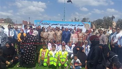 تفقد مخيم إيواء لمواجهة الأزمات والكوارث بكفر الشيخ