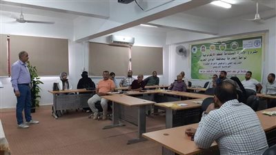 نظم المعلومات الجغرافية والاستشعار عن بعد ضمن أنشطة مشروع الادارة المستدام بواحة الخارجة