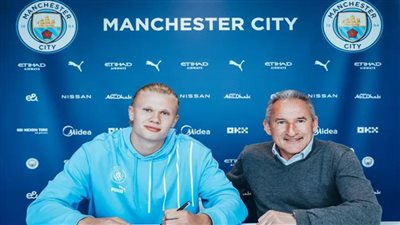 مانشستر سيتي يعلن التعاقد الرسمي مع النرويجي إيرلينج هالاند