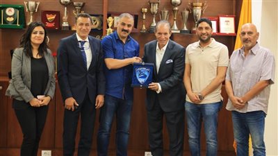 الإسماعيلي يستقبل رئيس نادي القناة