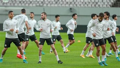 منتخب مصر يختتم تدريباته قبل مواجهة كوريا الجنوبية