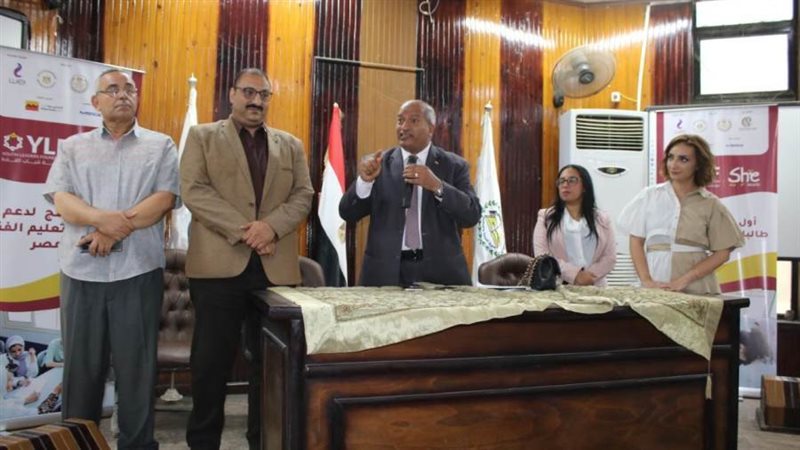 هى تقود ببنى سويف