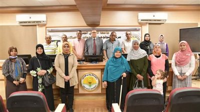 جامعة الوادي الجديد تكرم الفائزين بمسابقتي الجامعة والمجتمع وومضات رمضانية بإذاعة الوادي