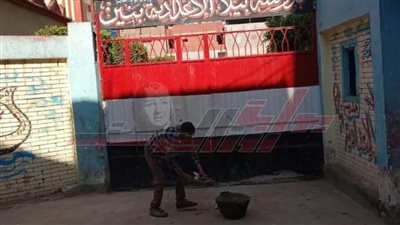 رفع كفاءة النظافة والتجميل بمدينة بيلا في كفر الشيخ