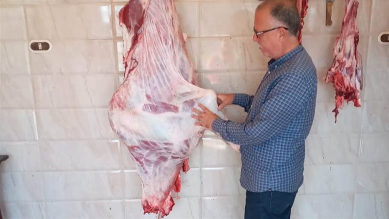 الكشف على اللحوم