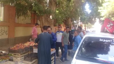 رفع وإزالة إشغالات الباعة الجائلين ومصادرة 20 شيشة خلال حملات بحي شرق ومركز ساحل سليم