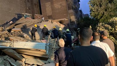 لجان هندسية لفحص العقارات المجاورة لعقار الوايلي المنهار