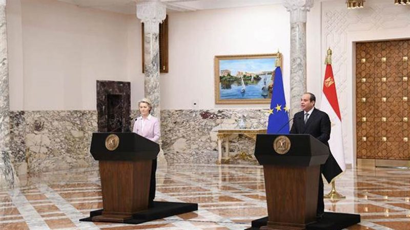 جانب من استقبال الرئيس