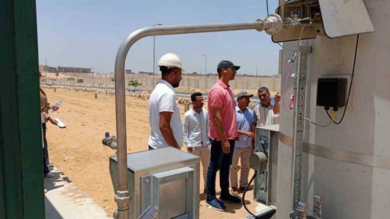 متابعة الأعمال بالمشروع