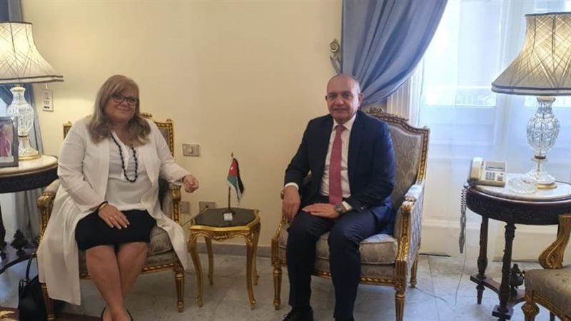 السفير الأردني في