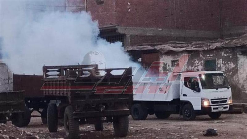 أعمال الرش والتطهير