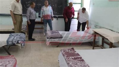 ساطور يطمئن على جاهزية لجان امتحانات الثانوية بكفر الشيخ 