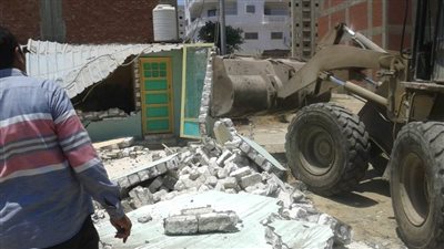 إزالة 14 حالة تعدٍ على الأراضي الزراعية وأملاك الدولة بالبحيرة