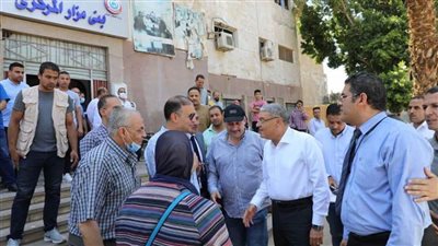 محافظ المنيا يتابع أعمال إنشاء مستشفى بني مزار ومطاي المركزي وتفقد مستشفى الحميات والصدر 