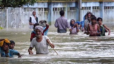 ارتفاع حصيلة ضحايا الفيضانات في بنجلاديش والهند إلى 59 شخصا