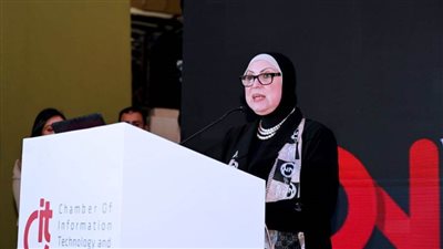 وزيرة التجارة والصناعة تفتتح فعاليات مؤتمر وطن رقمي والمعرض المصاحب له