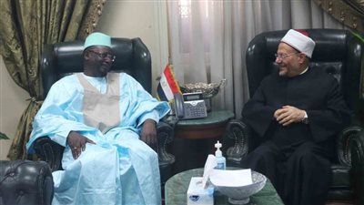 مفتي الجمهورية يستقبل سفير السنغال بالقاهرة لبحث أوجه تعزيز التعاون الإفتائي