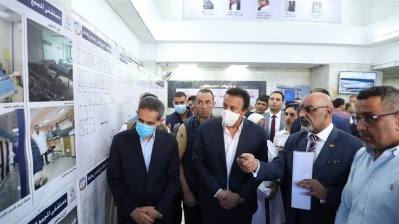 عبدالغفار يتفقد المجمع