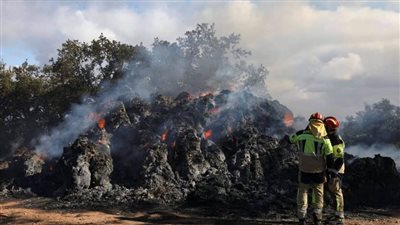 بالصور.. تغير المناخ يضرب بعنف في إسبانيا