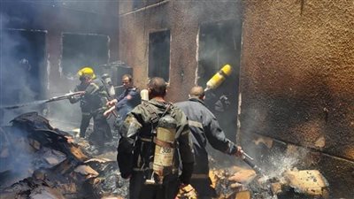 السيطرة على حريق بـ