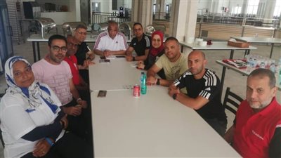 اجتماع تنسيقي لوفد مقدمة بعثة مصر المشاركة بدورة ألعاب البحر المتوسط بمدينة وهران بالجزائر