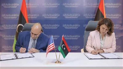 وزيرة الخارجية الليبية توقع مذكرة تفاهم مع معهد الولايات المتحدة للسلام