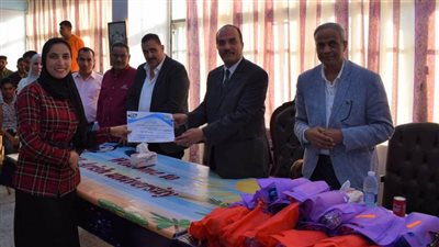 افتتاح مكتبة المدن الجامعية وتكريم المتميزين بجامعة العريش