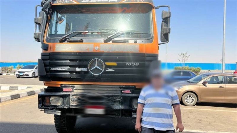 السيارة المضبوطة