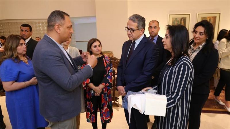 د.مايا مرسي ود. خالد