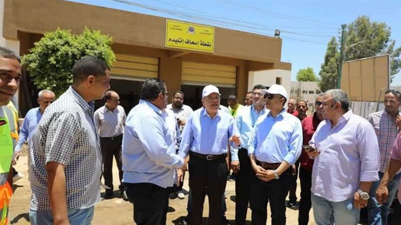 محافظ المنيا يتفقد