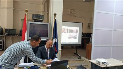 الفولي يترأس غرفة عمليات الثانوية العامة في يومها الثاني