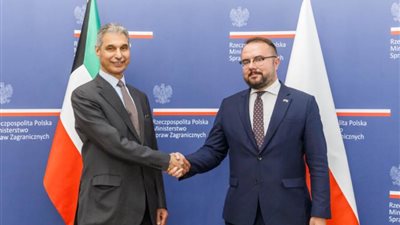 الكويت وبولندا تؤكدان المضي قدما في تعزيز العلاقات الثنائية بكافة المجالات