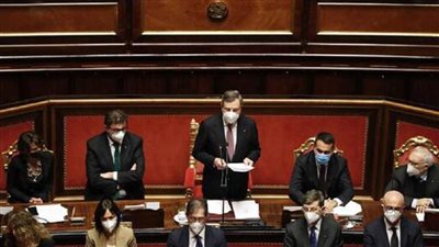 الشيوخ الإيطالي يلزم الحكومة بمبادئ محددة تجاه أوكرانيا