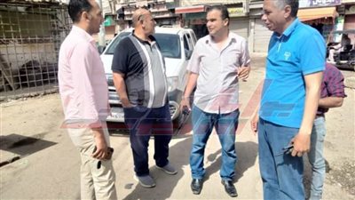رفع الباعة الجائلين من شوارع الحامول بكفر الشيخ