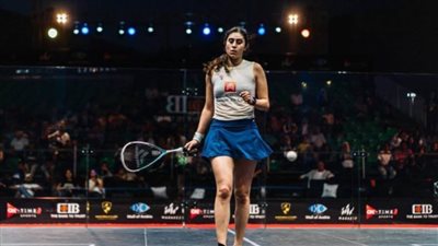 نور الشربيني أولى المتأهلات لنصف نهائي بطولة العظماء الثمانية للإسكواش