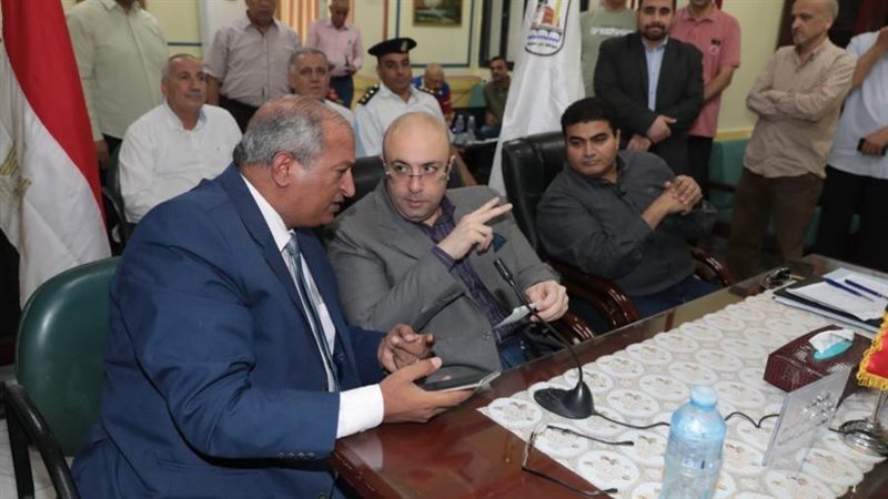 محافظ بنى سويف اخل