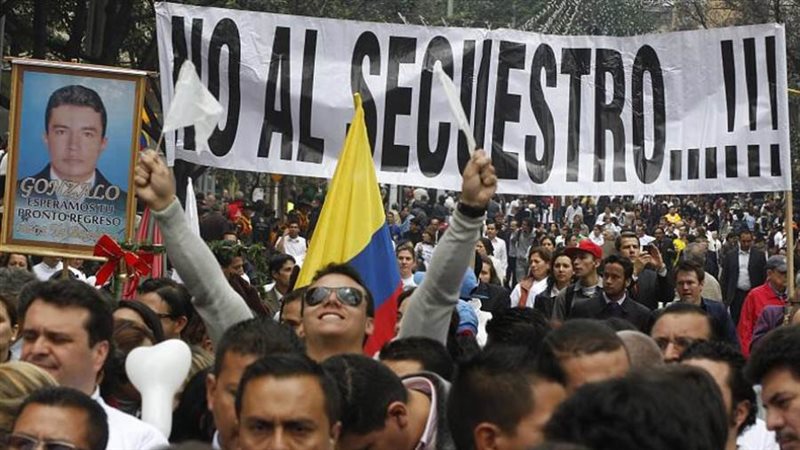 مسيرة ضد عمليات الاختطاف