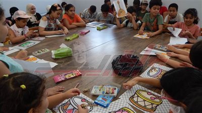 ورش للأطفال للاحتفال باليوم العالمي للموسيقى وعيد الأب بمتحف كفر الشيخ