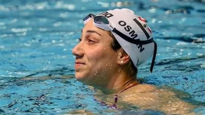 فريدة عثمان تتأهل لنصف نهائي سباق 50 متر فراشة ببطولة العالم للألعاب المائية