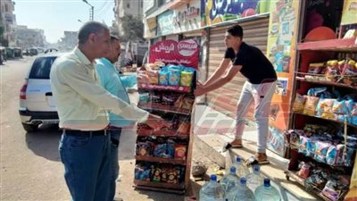 استمرار رفع الإشغالات والباعة الجائلين بشوارع كفر الشيخ