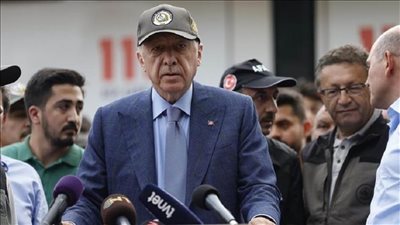 أردوغان يعلن السيطرة على الحرائق جنوب غرب تركيا
