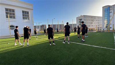 جارسيا يشارك في تدريب منتخب كرة اليد المسائي 