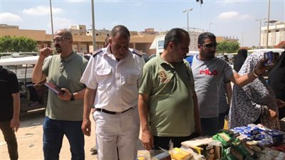 تحرير 24 محضر جنح صحية وإعدام أغذية بدون بيانات وعلامات تجارية بالبحيرة