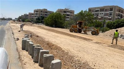 تعديل وتطوير مدخل مدينة الإسماعيلية للقادمِ من أنفاق ٣٠ يونيو