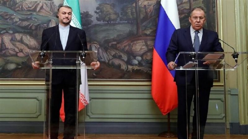 لافاروف مع وزير الخارجية