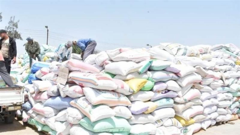 اثناء توريد القمح