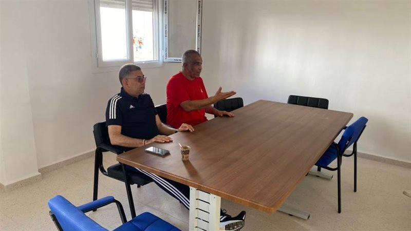 بعثة مصر تجتمع مع